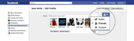 De nouveaux param&egrave;tres de Confidentialit&eacute; et de Partage sur Facebook | -th&eacute;caires are not dead | Scoop.it