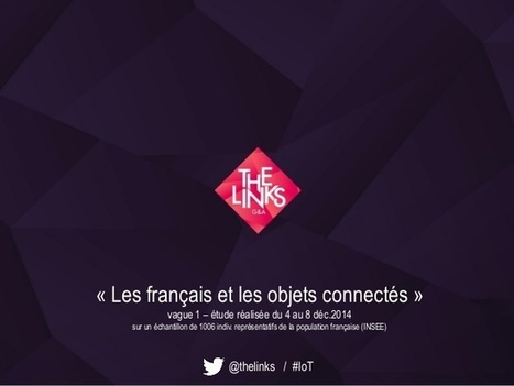 Les fran&ccedil;ais face aux Objets Connect&eacute;s (&eacute;tude - The LINKS) | INNOVATION ET TECHNOLOGIES | Scoop.it