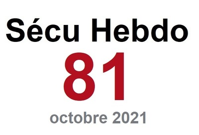 Sécu Hebdo n°81 du 9 octobre 2021