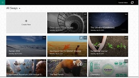 Sway – Microsoft Store | Apps and Widgets for any use, mostly for education and FREE | Scoop.it