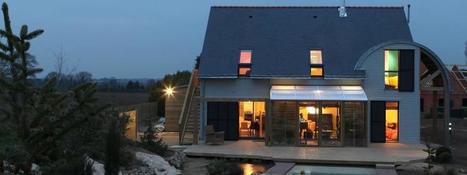 "Une maison bioclimatique et organique en Bretagne" - Infogreen | Architecture, maisons bois & bioclimatiques | Scoop.it