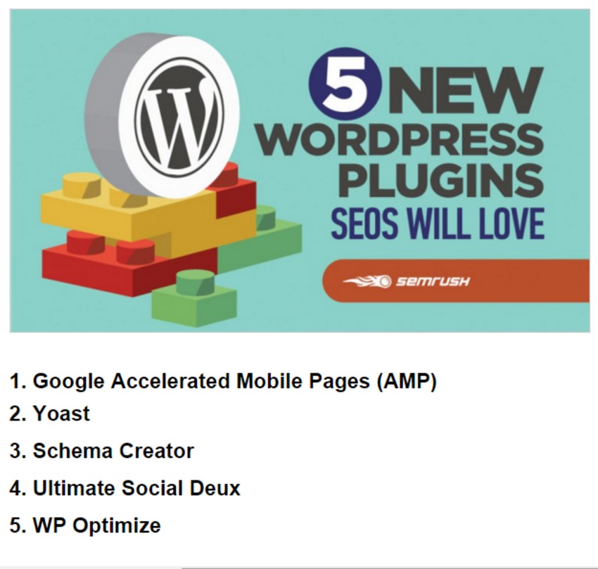 5 New WordPress Plugins SEOs Will Love - SEMrush Blog | The MarTech Digest | Scoop.it