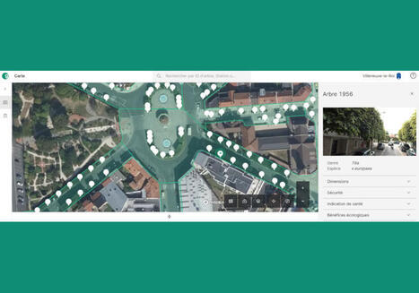 &Agrave; Villeneuve-le-Roi, chaque arbre a d&eacute;sormais son jumeau num&eacute;rique (94 | Urbanisme - Am&eacute;nagement | Scoop.it