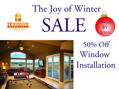 The Joy of Winter Sale - TR Window Services | House Relish | Scoop.it