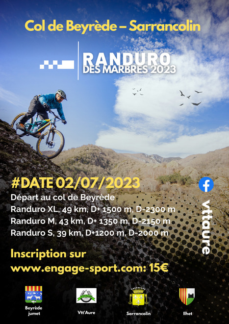 Randuro des Marbres / Enduro VTT le 02 juillet organisé par VTT Aure | Vallées d'Aure & Louron - Pyrénées | Scoop.it