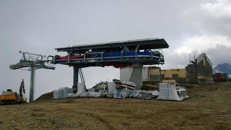 La nouvelle gare d'arrivée du télésiège des Bouleaux en construction | Saint-Lary | Vallées d'Aure & Louron - Pyrénées | Scoop.it