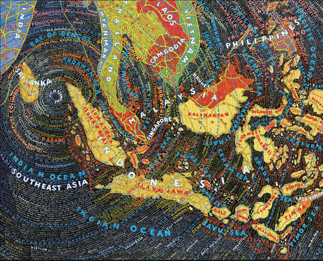 .@Jared_L_Green @smartcitiesdive ::: #Pinturas de #DISTORSIONES de #Paula_Scher&hellip; #mapas &laquo;&nbsp;#in&uacute;tiles y #esenciales&nbsp;&raquo;. &ndash; | Le BONHEUR comme indice d'&eacute;panouissement social et &eacute;conomique. | Scoop.it