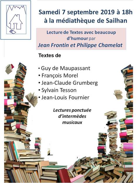Lectures pour tous à la Médiathèque de Sailhan le 7 septembre | Vallées d'Aure & Louron - Pyrénées | Scoop.it