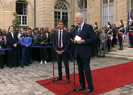 Michel Barnier fait son entrée à Matignon | Veille juridique du CDG13 | Scoop.it