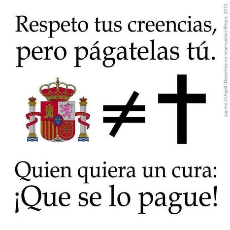 Twitter / Susa_natro: Respeto tus creencias, pero ... | Religiones. Una visión crítica | Scoop.it