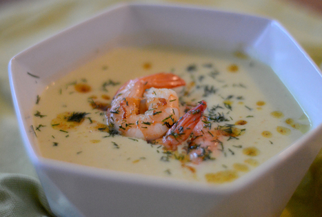 Velouté de chou-fleur au curry, crevettes sautées à l’ail | #EatingCulture #EasyCooking | Hobby, LifeStyle and much more... (multilingual: EN, FR, DE) | Scoop.it