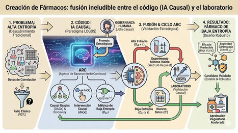 Creación de Fármacos: fusión ineludible entre el código (IA Causal) y el laboratorio -I – | E-Learning-Inclusivo (Mashup) | Scoop.it