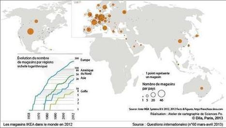 Les Magasins Ikea Dans Le Monde En 2012 Monde