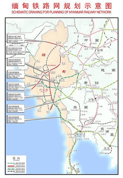 Future Southeast Asia – A map of proposed railways in Southeast Asia | IELTS, ESP, EAP and CALL | Scoop.it