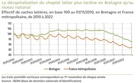 RA 2020 : Malgré la diminution du nombre d’exploitations, la Bretagne reste la première région de production laitière | Lait de Normandie... et d'ailleurs | Scoop.it