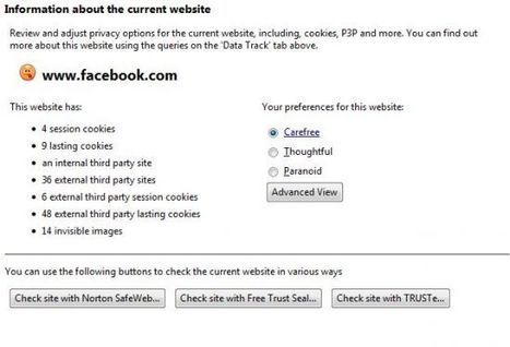 Une extension Firefox pour surveiller ses données personnelles | Time to Learn | Scoop.it