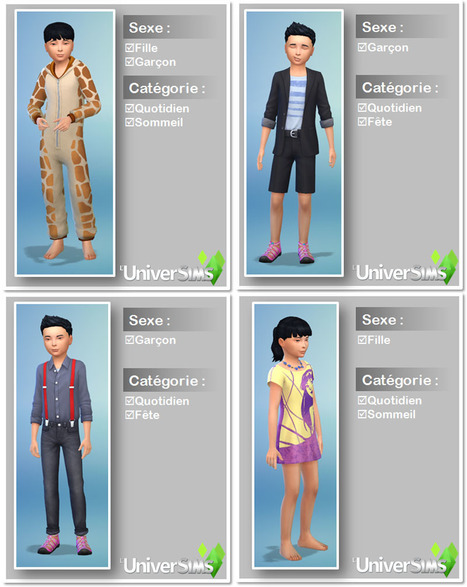 Les Sims 4 Vivre Ensemble : Le CAS pour les enfants << L'UniverSims | Les Sims | Scoop.it