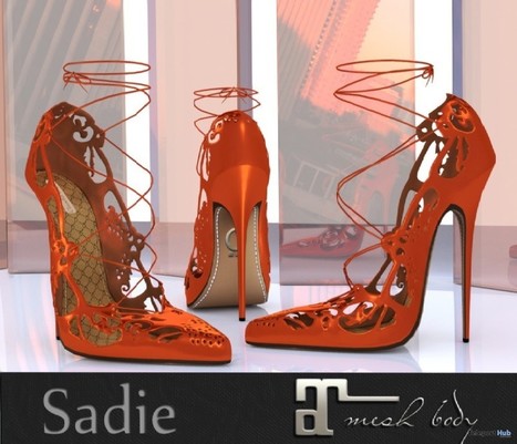 Sadie Heels For Maitreya Feet Group Gift by ATHOR | Teleport Hub - Second Life Freebies | Teleport Hub | Scoop.it