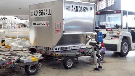 Japan Airlines : des robots humano&iuml;des pour charger les bagages &agrave; l&rsquo;a&eacute;roport de Tokyo-Haneda | AERONAUTIQUE NEWS - AEROSPACE POINTOFVIEW - AVIONS - AIRCRAFT | Scoop.it