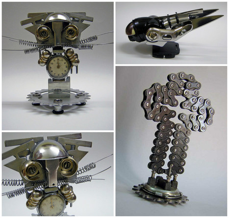 Scrap Art By Waldemar Sha | 1001 Recycling Ideas ! | Scoop.it