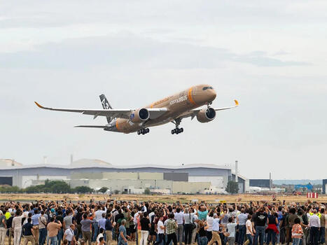 Vol inaugural pour l&rsquo;A350F&nbsp; | AERONAUTIQUE NEWS - AEROSPACE POINTOFVIEW - AVIONS - AIRCRAFT | Scoop.it