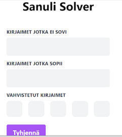 Sanuli ja sanuli-solver salaliitossa sanojen oppimiseksi | Bazaar | 1Uutiset - Lukemisen tähden | Scoop.it