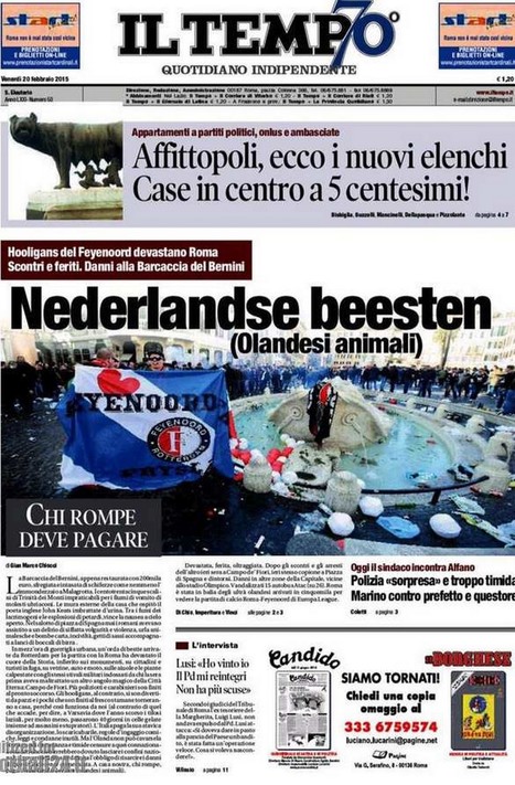 Italië walgt van Rotterdamse barbaren die Rome sloopten | La Gazzetta Di Lella - News From Italy - Italiaans Nieuws | Scoop.it