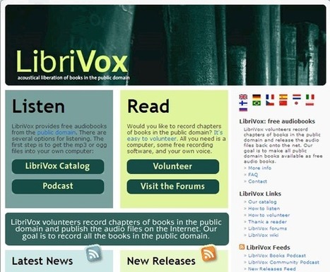 10 sitios webs para encontrar audio-libros gratuitos para descargar | Web 2.0 for juandoming | Scoop.it
