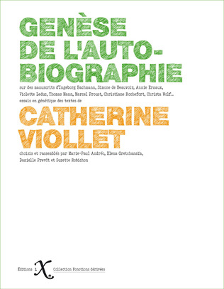 (Parution)Catherine Viollet, "Genèse de l'autobiographie" | Poezibao | Scoop.it