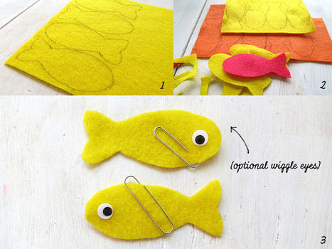 Felt & Magnetic Fishing Game | Real Purdy | Aprender Manualidades infantiles | Scoop.it