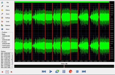 Master Audio: Programa para grabar y editar audio | TIC & Educación | Scoop.it