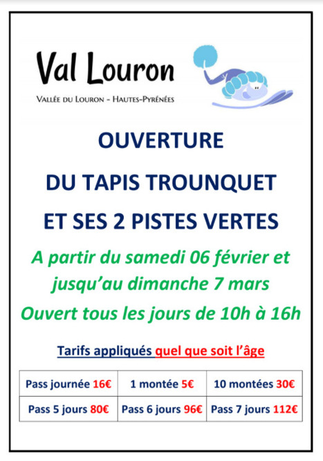 Activité de la station de Val Louron pour les vacances de février | Vallées d'Aure & Louron - Pyrénées | Scoop.it