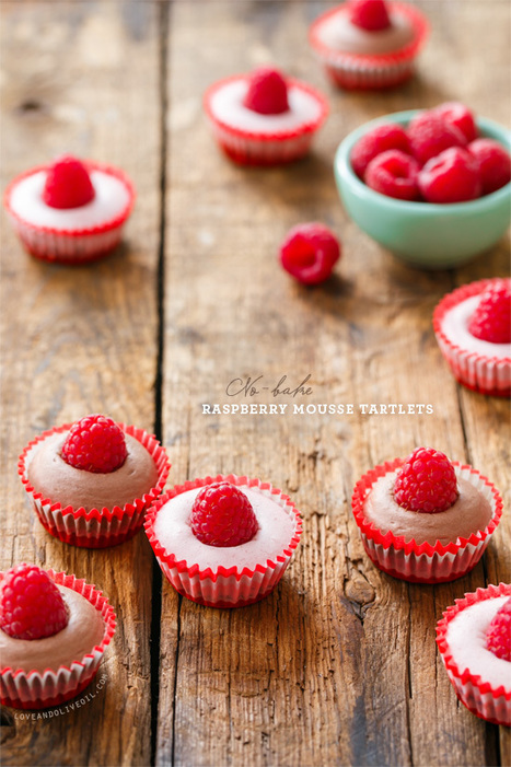 No-Bake Raspberry Mousse Tartlets | Passion for Cooking | Scoop.it