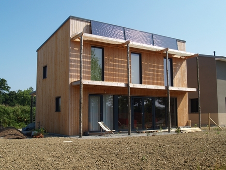 [Inspiration] Maison bois RT2012 à Bazouges  (35) | Build Green, pour un habitat écologique | Scoop.it