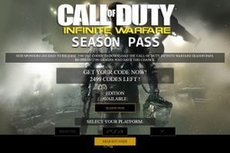 Call Of Duty Infinite Warfare Season Pass Code Free Scoopit