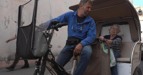 VID&Eacute;O - "Tr&egrave;s pratique, surtout dans le centre ancien" : le succ&egrave;s des v&eacute;los-taxis en ville&nbsp; | Regards crois&eacute;s sur la transition &eacute;cologique | Scoop.it