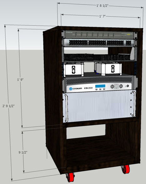 Diy Lan Audio Rack Server Racks And Av Racks