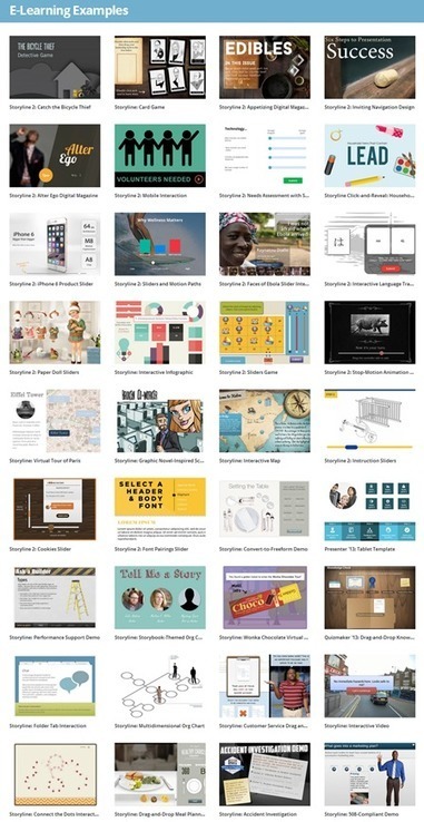 Over 800 E-learning Examples to Inspire Your Course Design | The Rapid E-Learning Blog | Information and digital literacy in education via the digital path | Scoop.it