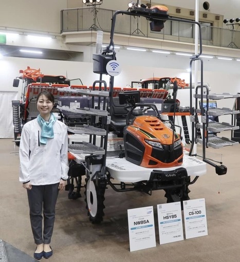Kubota to release self-driving rice planting machine in October | INNOVATIONS | Scoop.it