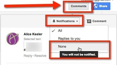 Google Docs: Stop Email Notifications | TIC & Educación | Scoop.it