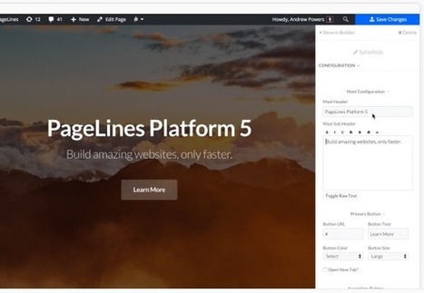 Drag n' drop editing and customization for ANY Wordpress theme: Platform 5 | Public Relations & Social Marketing Insight | Scoop.it