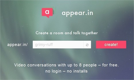 appear.in : faites des visio-conférences directement dans votre navigateur, sans inscription. | eflclassroom | Scoop.it