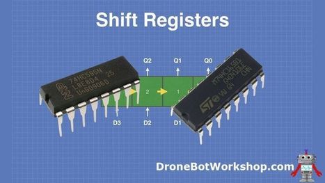 Shift Registers - 74HC595 & 74HC165 with Arduino | tecno4 | Scoop.it