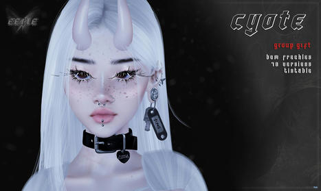 Cyote Freckles June 2023 Group Gift by eerie | Teleport Hub - Second Life Freebies | Second Life Freebies | Scoop.it