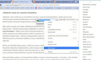 The Best Context Tools for Learners of Finnish | 1Ei lakastunut lehti | Scoop.it