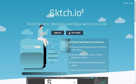 Sktch.io: no code platform to build your web or mobile MVP | Devops for Growth | Scoop.it