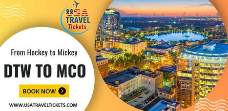 From Hockey to Mickey: Flights from Detroit to Orlando | USA Travel Tickets | Scoop.it