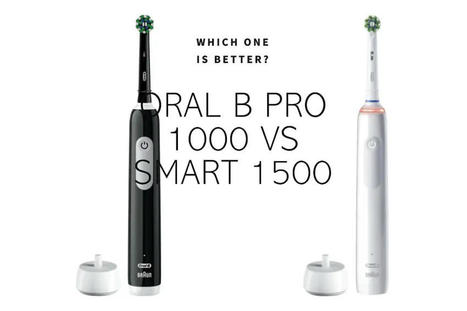 Oral B Pro 1000 vs Smart 1500 Electric Toothbrush Comparison Review • | Electric Toothbrushes | Scoop.it