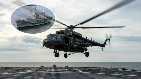 Polish Mi-17 Conducts Deck Landing Qualifications on USS Mount Whitney During BALTOPS 25 | DEFENSE NEWS | Scoop.it