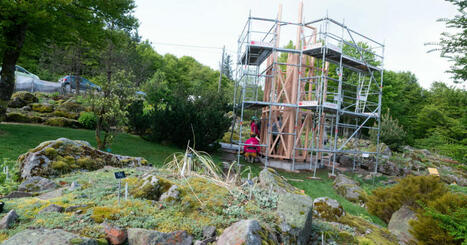Les défis du bois : dans les coulisses, aux côtés des constructeurs au jardin du Haut Chitelet à Xonrupt-Longemer | Vosges Matin  | La SELECTION du Web | CAUE des Vosges - www.caue88.com | Scoop.it